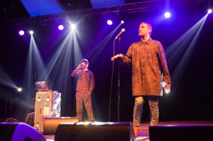 Sleaford Mods,Headline the Big Top stage,End Of The Road Festival, Larmer Tree Gardens, Salisbury, 5th September 2015