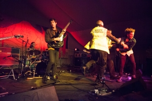 The Voyeurs,perform at End Of The Road Festival, Larmer Tree Gardens, Salisbury, 5th September 2015