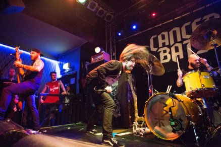 Cancer Bats,o2 Academy, perform at Newcastle, 26th January 2016